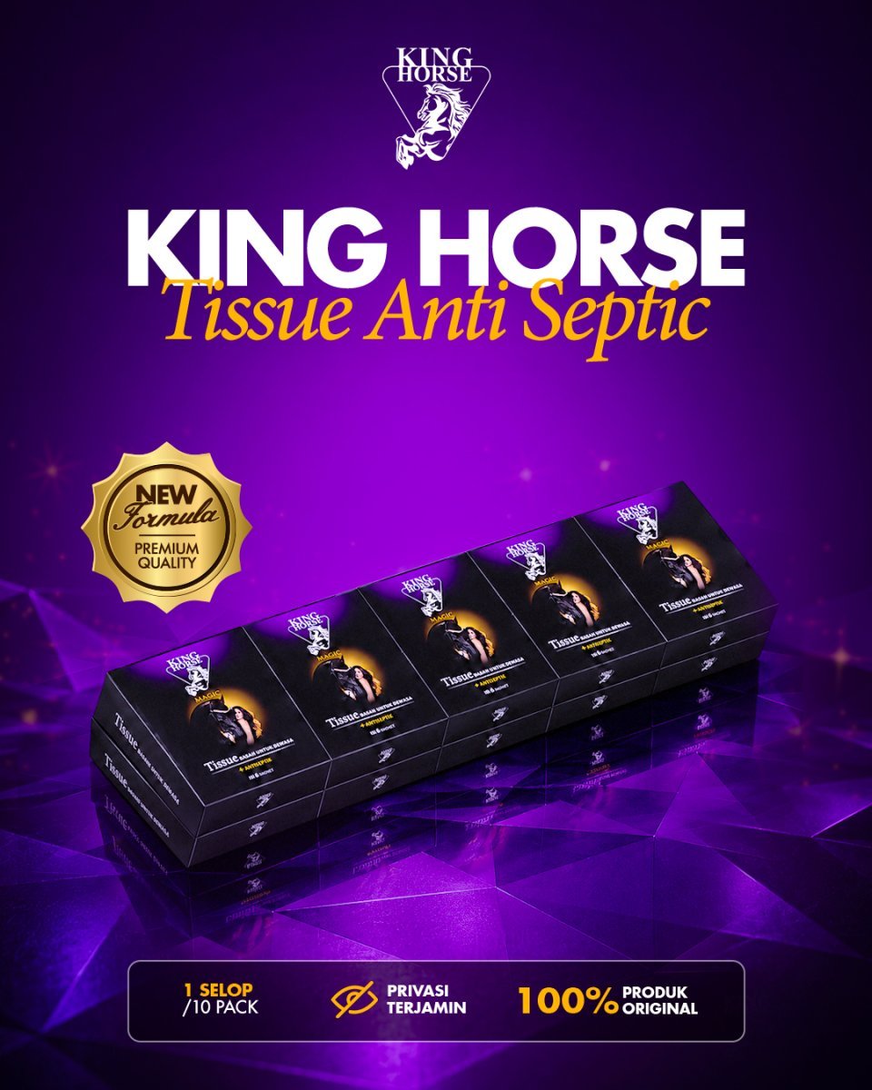Tissue Magic King Horse 1 Slop isi 10 Pack